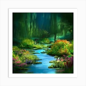 Forest 48 Art Print