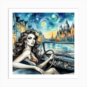 London Cityscape Art Print