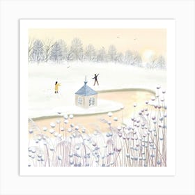 Winter Scene Art Print