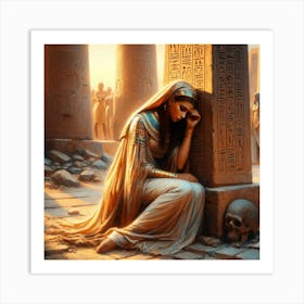 Egyptian Woman Art Print