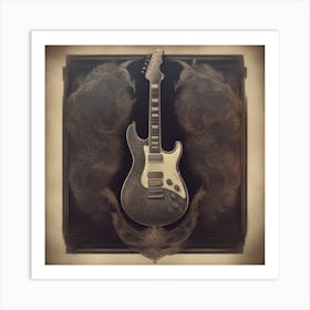 Acoustic Guitar Art Print