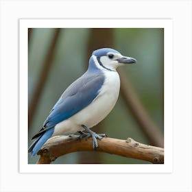 Blue Jay Art Print