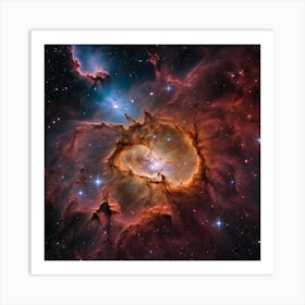 Cosmic Nebula Art Print