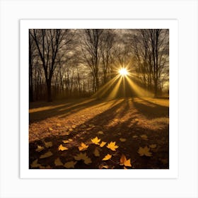 Autumn Leaves 1 Art Print