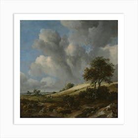 Landscape With Clouds Poster