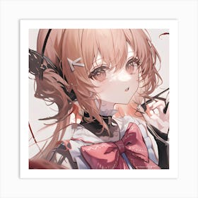 Anime Girl 1 Art Print