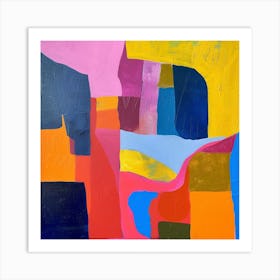 Modern Abstract Collection 4 Art Print