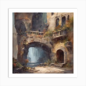 Fantasy Castle 13 Art Print