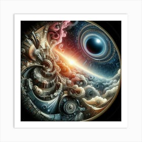 Fractal Universe 1 Art Print