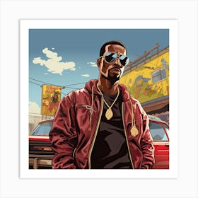 Grand Theft Auto Art Print