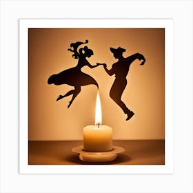 Fairy Tale Couple Art Print