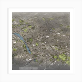 0 Glasgow Map Esrgan V1 X2plus Art Print