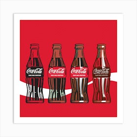 COKE WAVE | COCA COLA POP ART Art Print