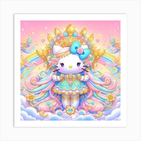 Hello Kitty 3 Art Print