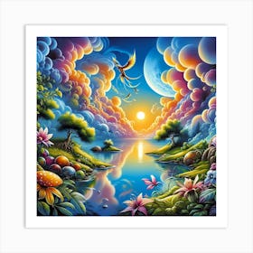 Dreamscape 16 Art Print