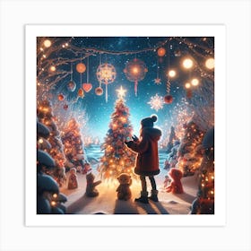 Christmas Art Print