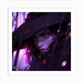 Witches manga Art Print