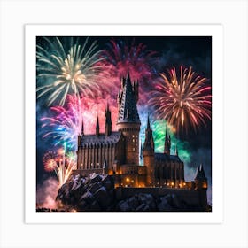 Hogwarts Castle Art Print