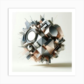 Abstract Sphere Art Print