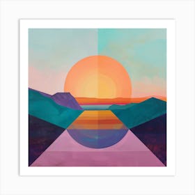 Sunset 15 Art Print