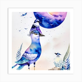 Birds_2 Art Print