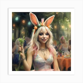 Easter Bunny 19 Art Print