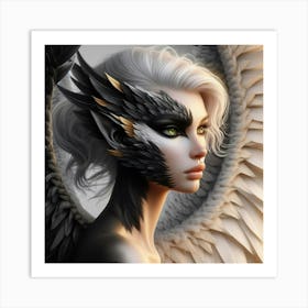 Angel Wings 1 Art Print