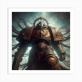 Space Marine 6 Art Print