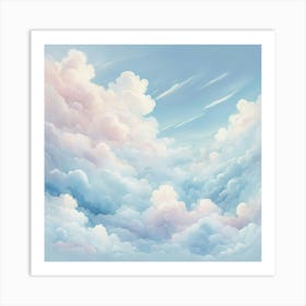 Clouds In The Sky Art Print