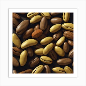 Roasted Coffee Beans 2 Art Print