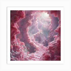 Pink Clouds Art Print