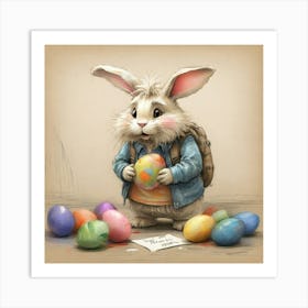 Easter Bunny 28 Art Print