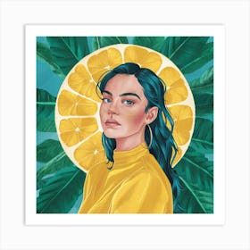 Citrus Sun Art Print Illustration Painting Fashion 4mwtyum8tzg2l3pj5qcq1q 4cpzvha5s Gh1hrl0ttgkw Art Print