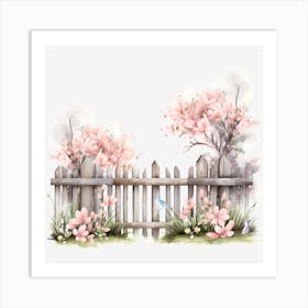 Cherry Blossoms Art Print