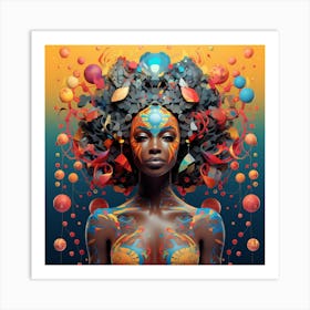 Afrofuturism 6 Art Print