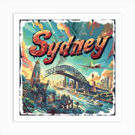 Sydney 3 Art Print