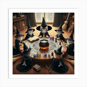 Witches 13 Art Print