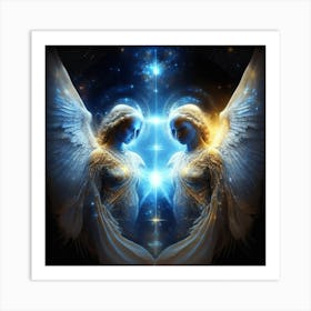 Angels 1 Art Print