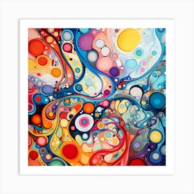 Bubbles 3 Art Print