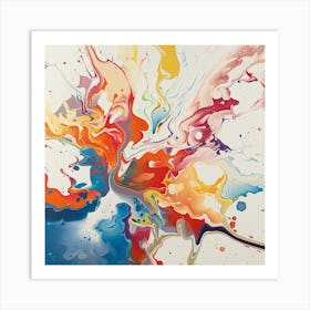 Abstract Painting 5 Art Print