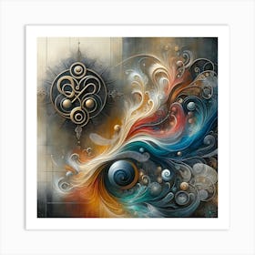 Abstract Painting Art Print