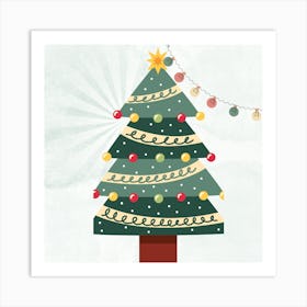 Christmas Tree Art Print