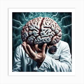 Brain Of A Doctor Art Print