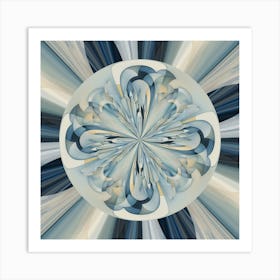 Whirling Geometry - #12 Art Print