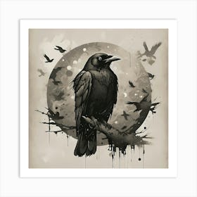 The Raven Art Print