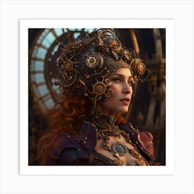 Steam powered sophistication Art Print