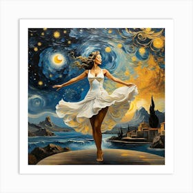 Starry Night 1 Art Print