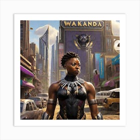 Black Panther 2 Art Print