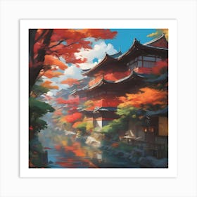 Kyoto Art Print