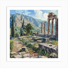 Delphi Art Print